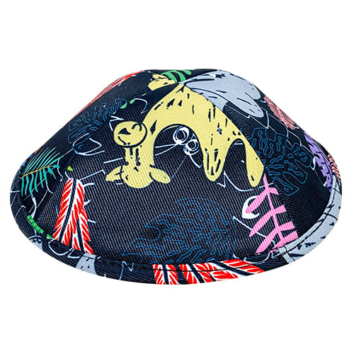 כיפה בד מהודרת גודל 3 - 18 ס״מ בד