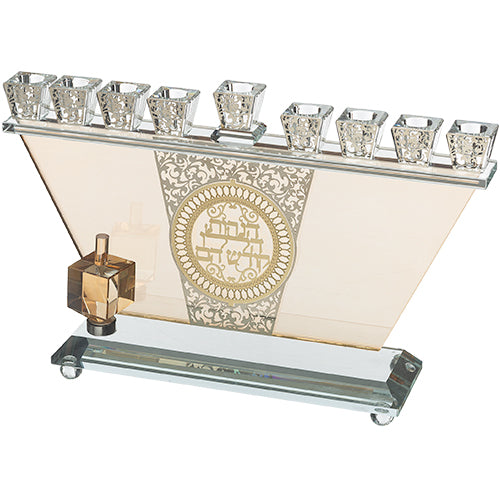 Crystal Menorah 33×19 cm