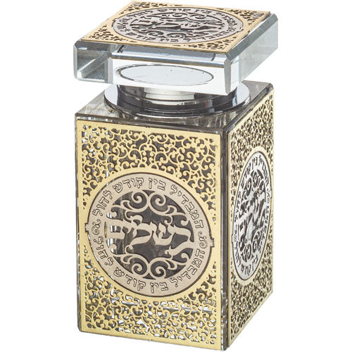 Crystal Besamim Holder 8×6 cm with Plaque – Model UK55810