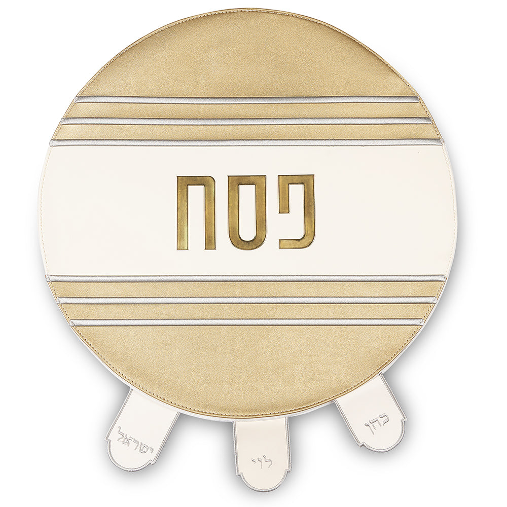 כיסוי פסח מהודר דמוי עור 45 ס״מ אריזת פיויסי דמוי עור