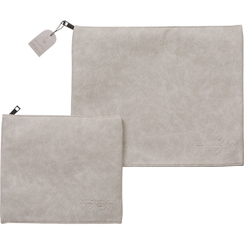 סט טלית תפילין דמוי עור 36×29 ס״מ דמוי עור