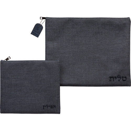 Faux Leather Tallit - Tefillin Set 36×29 cm – Model UK67041