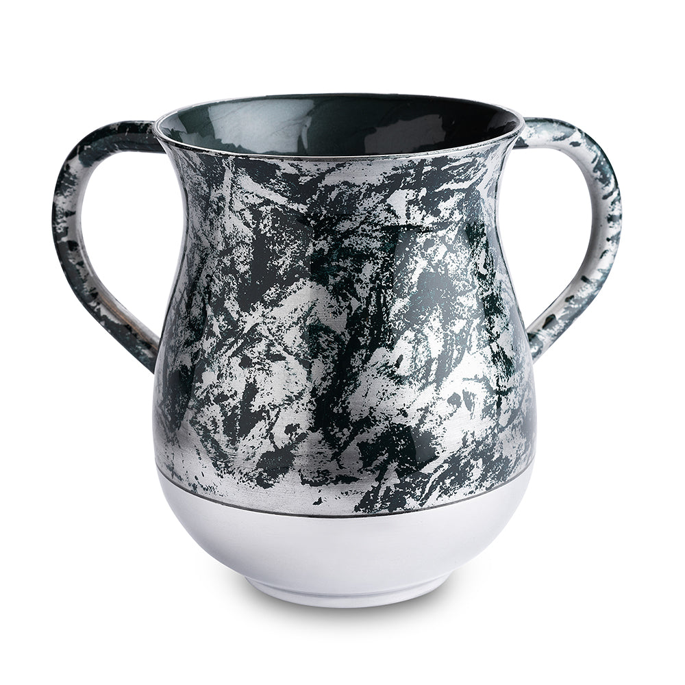 Elegant Aluminium Washing Cup 13.5 cm – Model UK80488