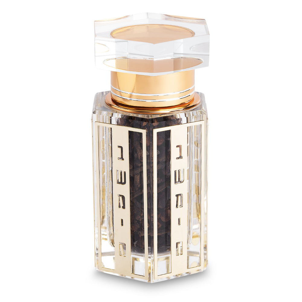 Crystal Besamim Holder 9 cm with Plaque – Model UK82073