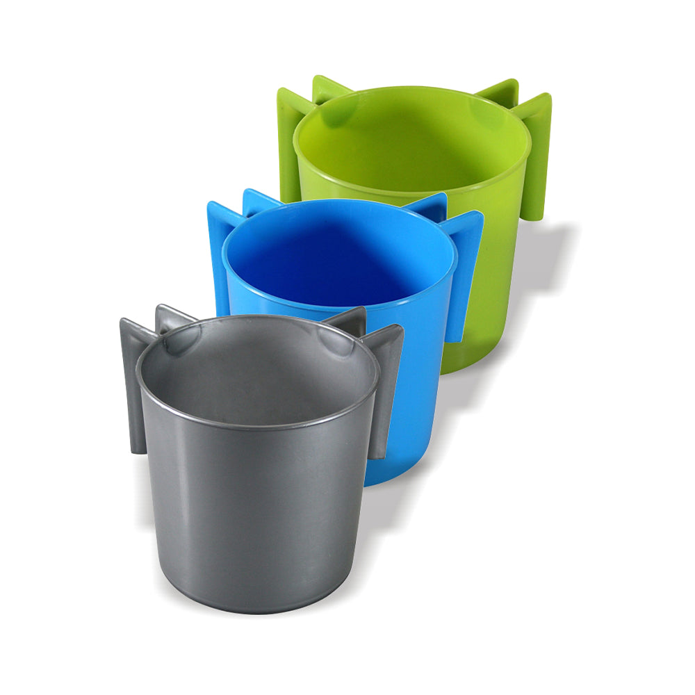 Plastic Washing Cup, 11.5cm- Assorted Colors (30)