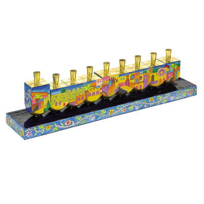 Hanukkah Menorah - Dreidels - Jerusalem