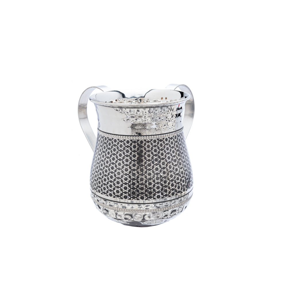 Netilat Yadayim Cup + Etching - Magen David