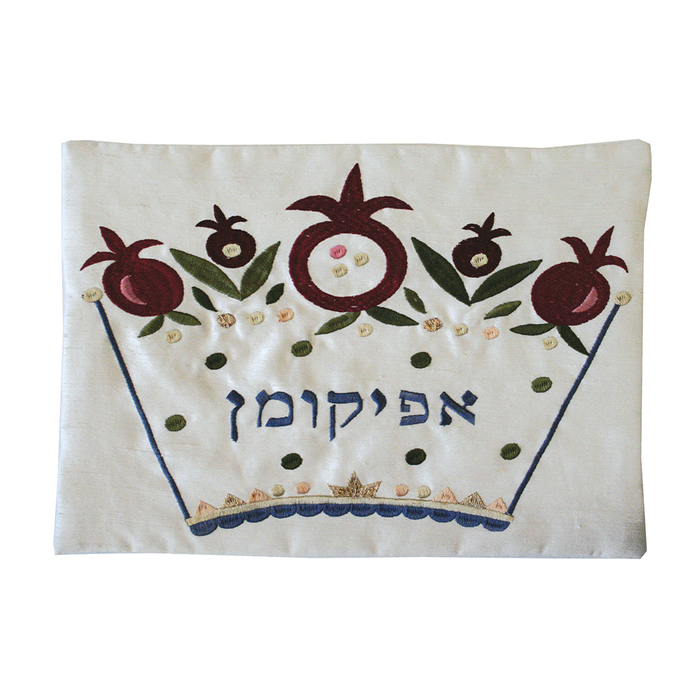 כיסוי אפיקומן - רקמה - קערת סדר