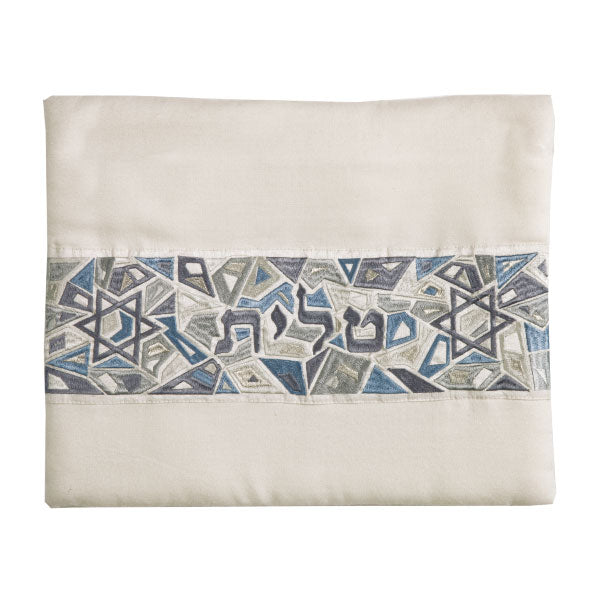 תיק טלית - מגן דוד - אפור