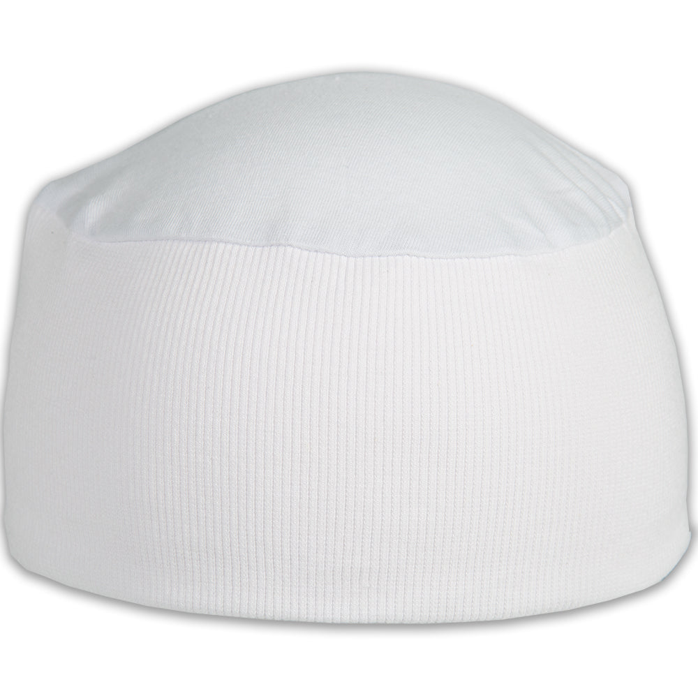 White Sleeping Kippah 22 cm