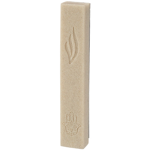 מזוזה פולימר ש שקועה חמסה 12 ס״מ חול פולימר