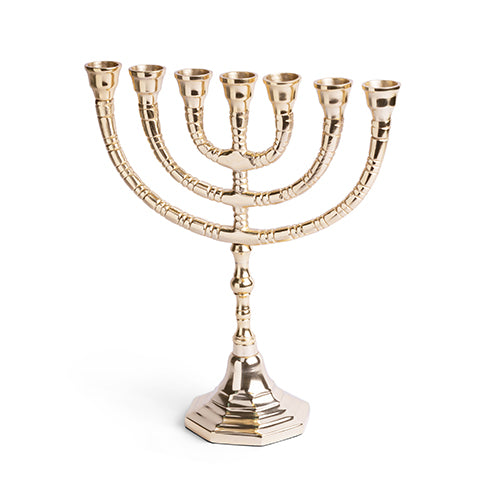 מנורה גימור ניקל 24 ס״מ מתכת גימור ניקל