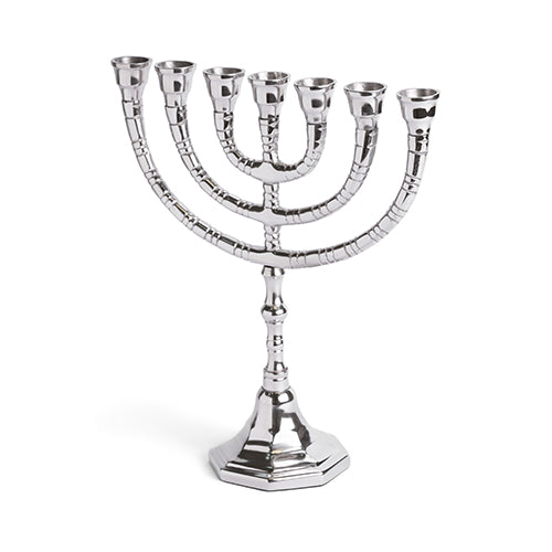 מנורה גימור ניקל 24 ס״מ מתכת גימור ניקל