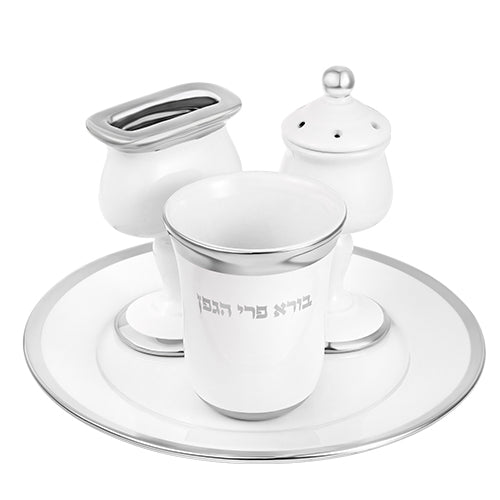 סט הבדלה מהודר מקרמיקה 20 ס״מ קרמיקה