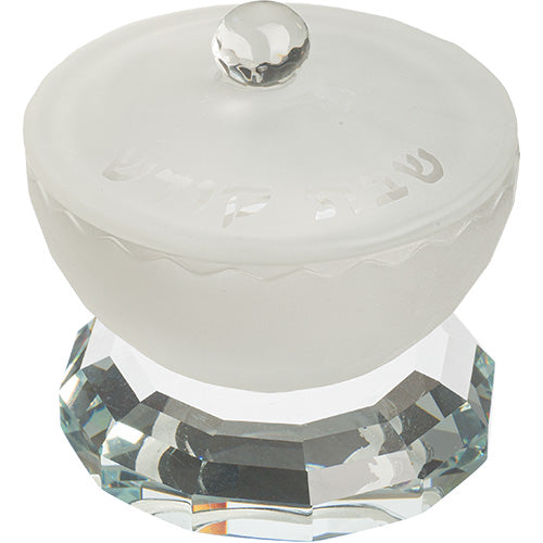 Crystal Salt & Pepper Holders 7 cm