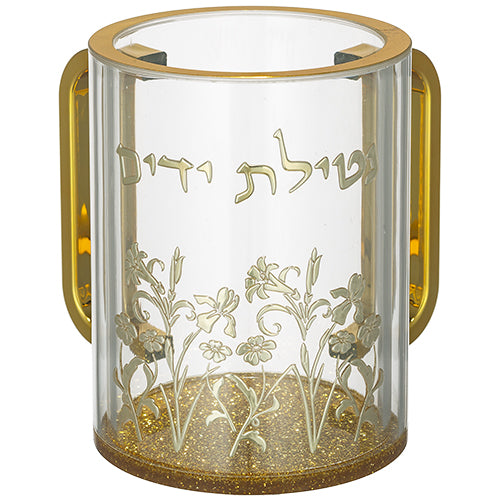 נטלה אקריליק מהודרת שקופה עם אותיות בולטות 13 ס״מ פרספקס שקוף