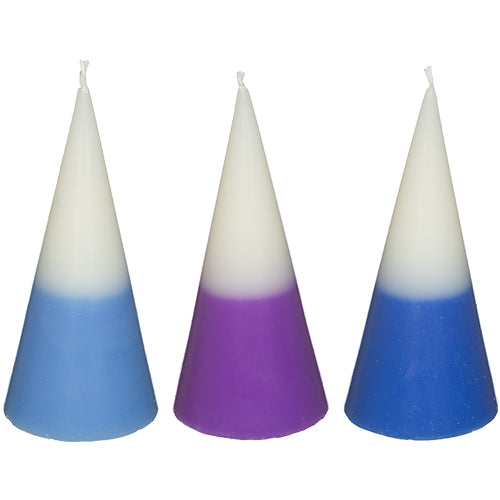 נר הבדלה צבעוני ומהודר 16 ס״מ אחר צבעוני