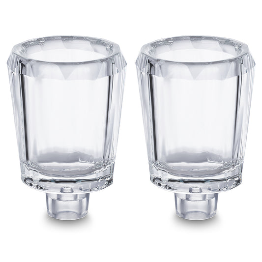 Pair of Glass Oil Cups 7×5 cm – Model UK50389