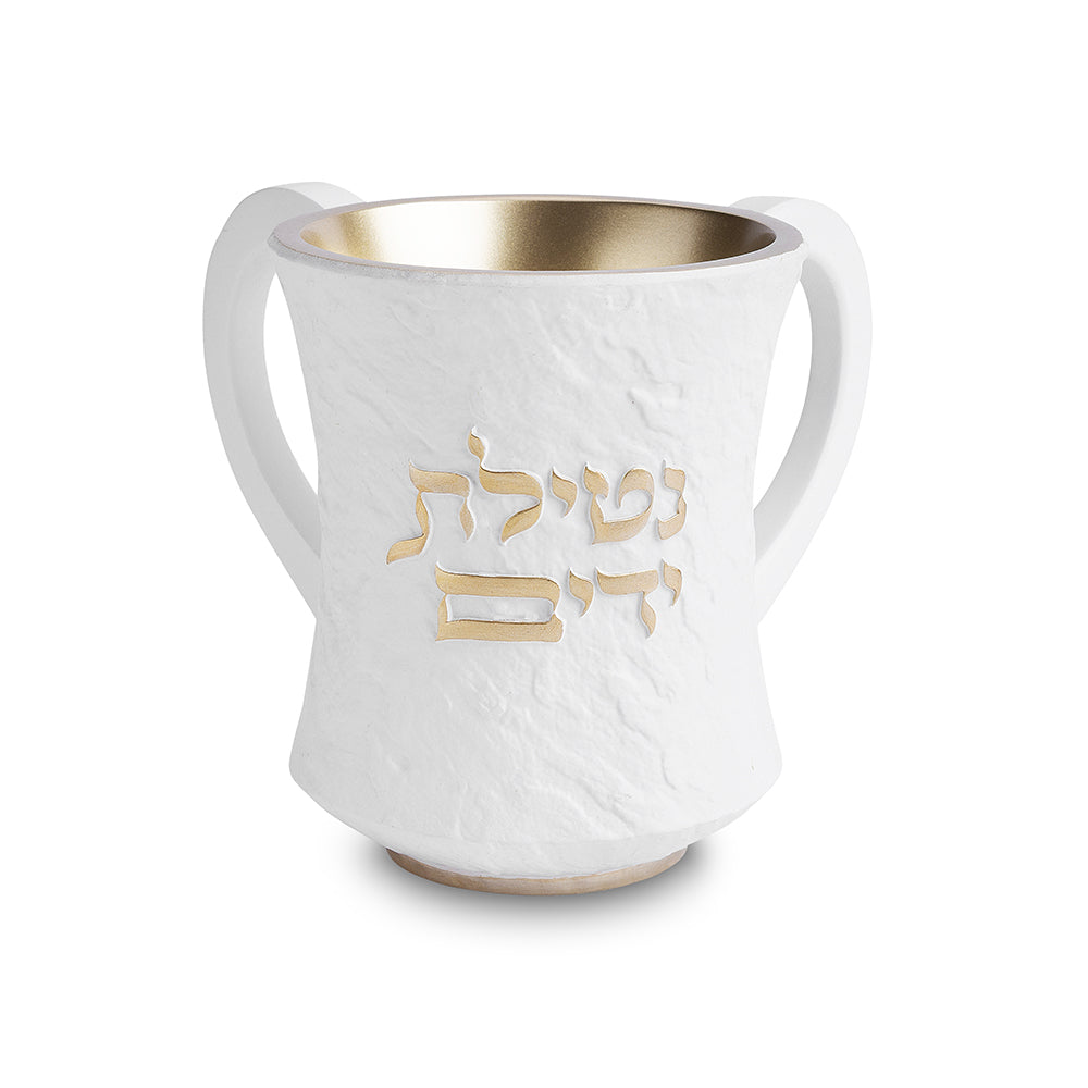 נטלה מהודרת מפולימר גוון לבן 12.5 ס״מ פולימר