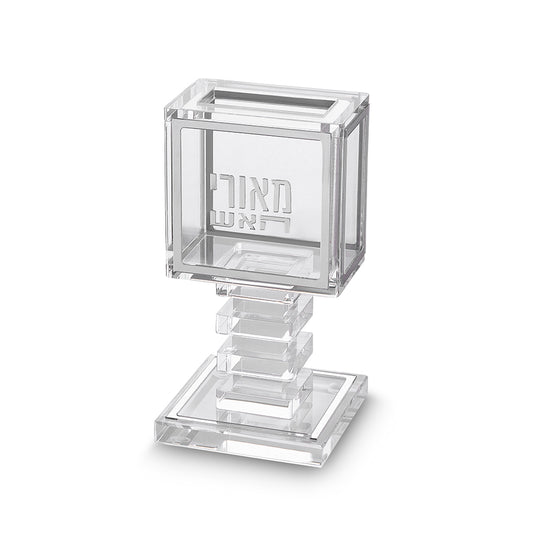 Acrylic Havdalah Candle Holder Stand 14 cm