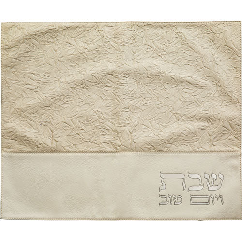 Faux Leather Challah Cover 55×45cm - White – Model UK60219