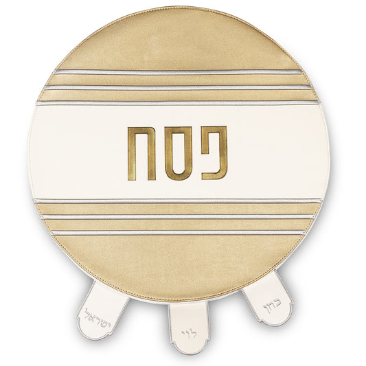 כיסוי פסח מהודר דמוי עור 45 ס״מ אריזת פיויסי דמוי עור