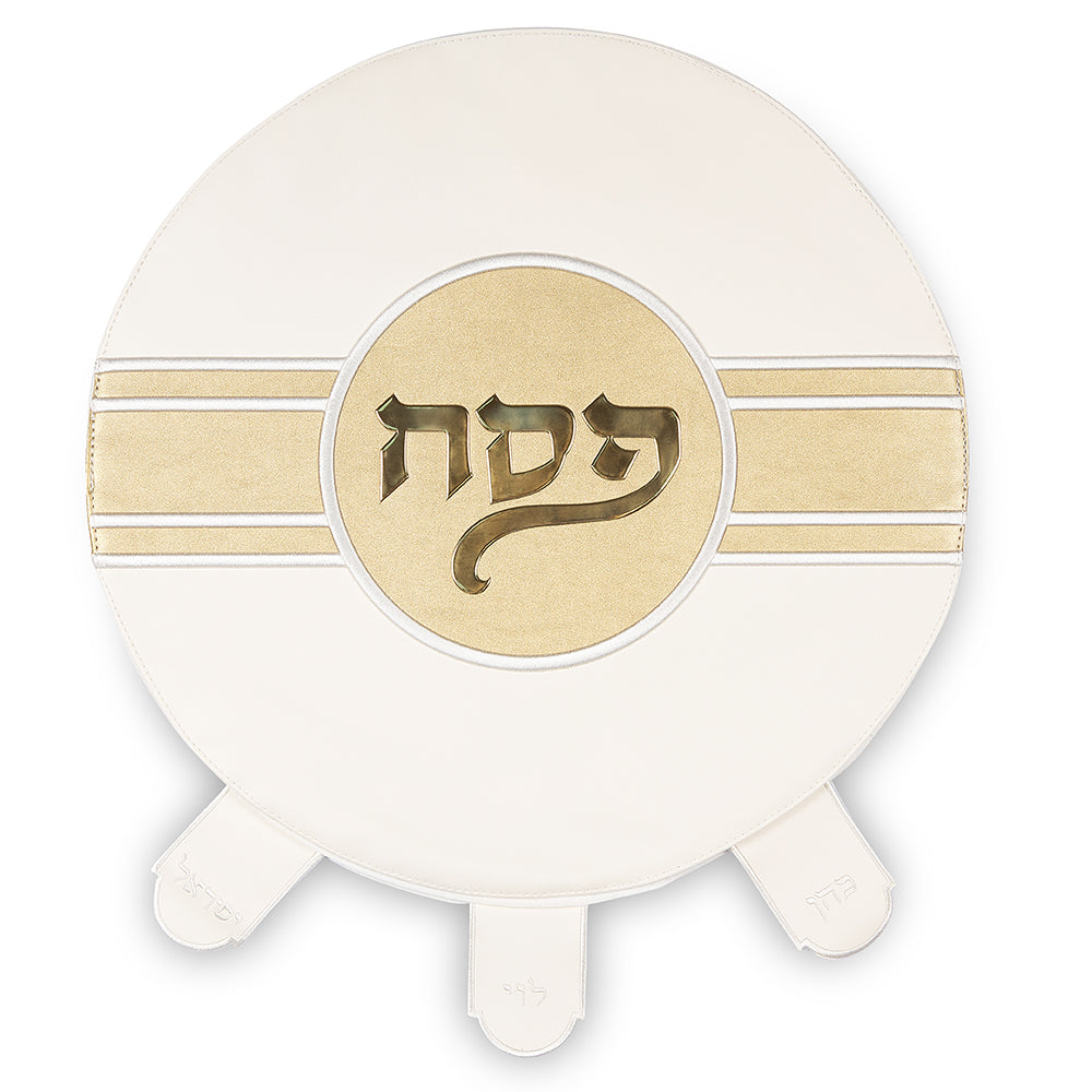 כיסוי פסח מהודר דמוי עור 45 ס״מ אריזת פיויסי דמוי עור