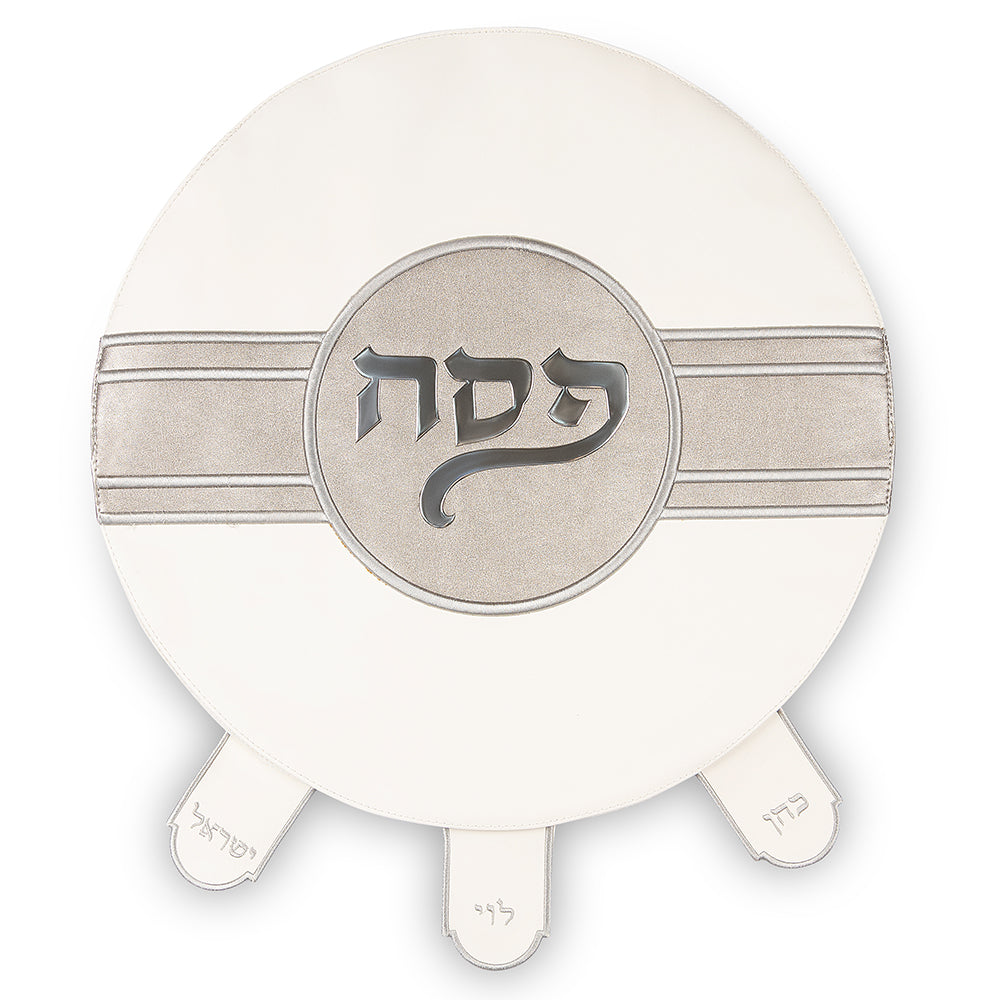 כיסוי פסח מהודר דמוי עור 45 ס״מ אריזת פיויסי דמוי עור
