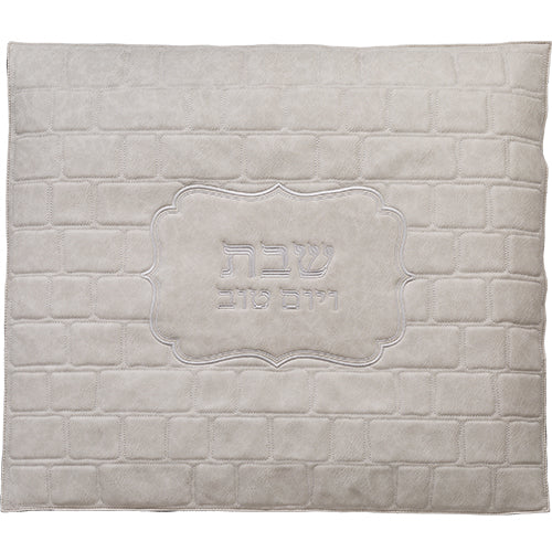 כיסוי פלטה מהודר דמוי עור בטון 70×80 ס״מ דמוי עור