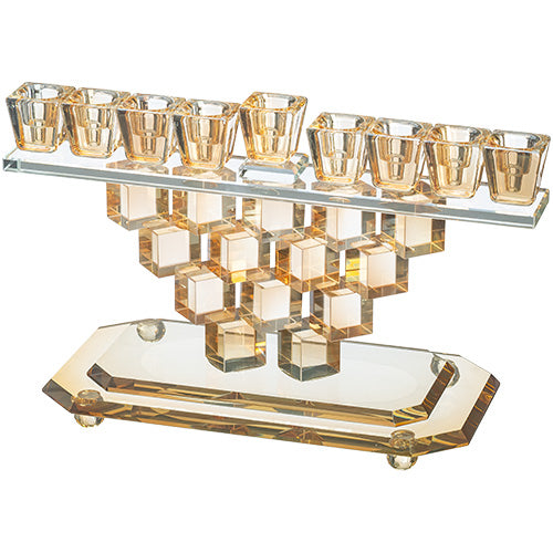 Crystal Elegant Menorah 16cm – Model UK80442