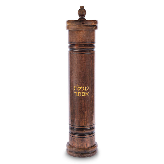 Ashkenaz Wood Megilah Case Size 39cm/ 15.3