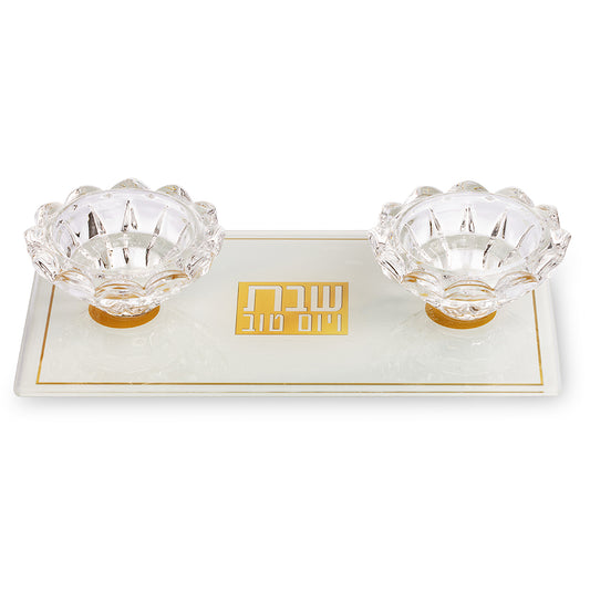 פמוטי זכוכית 10×18 ס״מ זכוכית