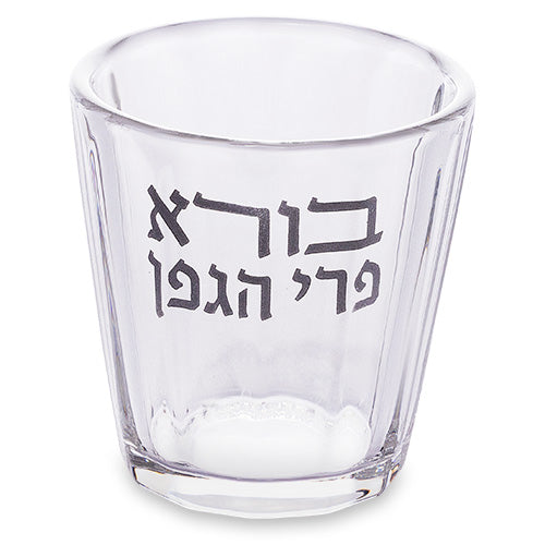 108 גביע קידוש קריסטל 7 ס״מ תכולה 110 מ״ל קריסטל