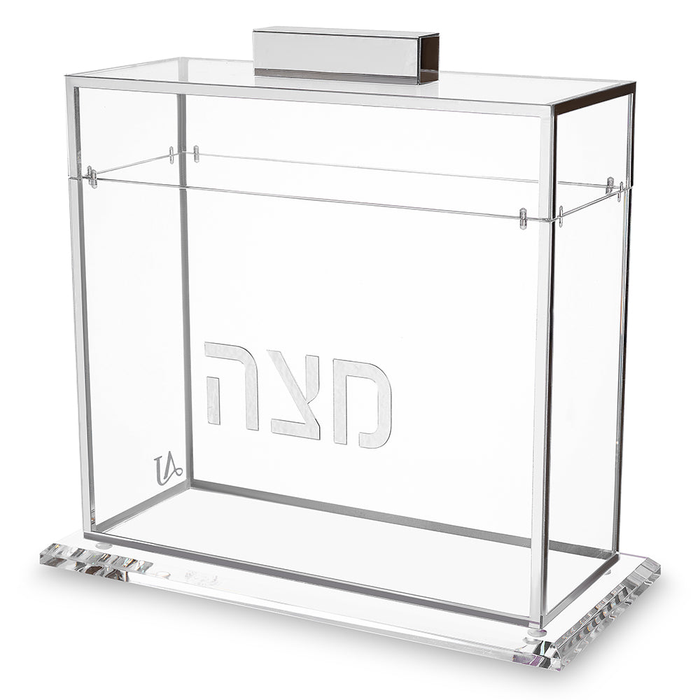 כלי למצה מאקריליק מהודר 22×26 ס״מ פרספקס