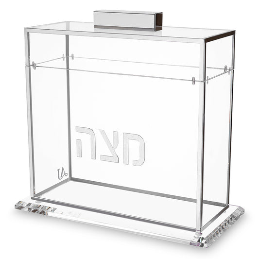 כלי למצה מאקריליק מהודר 22×26 ס״מ פרספקס