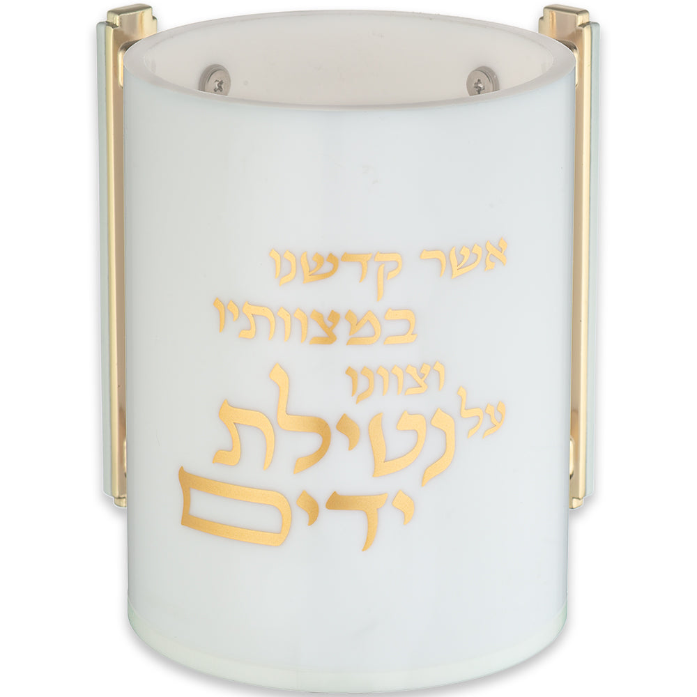 נטלה אקריליק מהודרת שקופה עם אותיות בולטות 13 ס״מ פרספקס שקוף