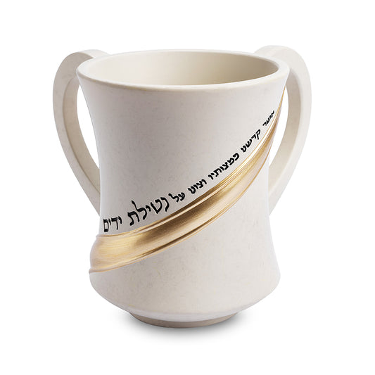 נטלה מהודרת מפולימר גוון בטון בז' 12.5 ס״מ פולימר