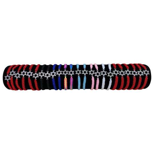 Colorful Shambala Bracelet- Magen David