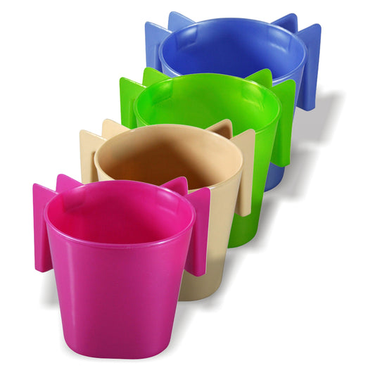 Plastic Children Washing Cup, 9cm- Assorted Colors (45)