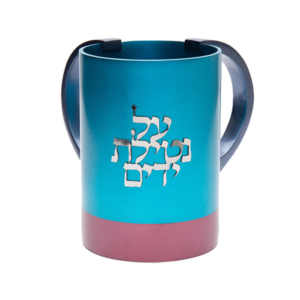 נטלה - 2 צבעים + כיתוב - טורקיז ובורדו