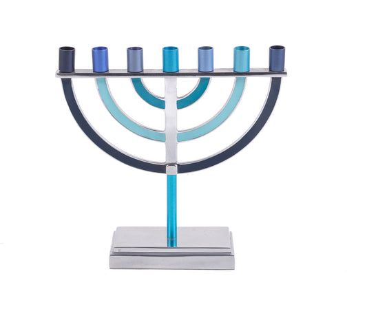 מנורה קלאסית גדולה - כחול