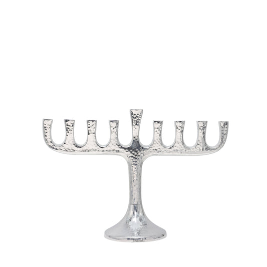 Classic Hanukkah Menorah - Hammer Work