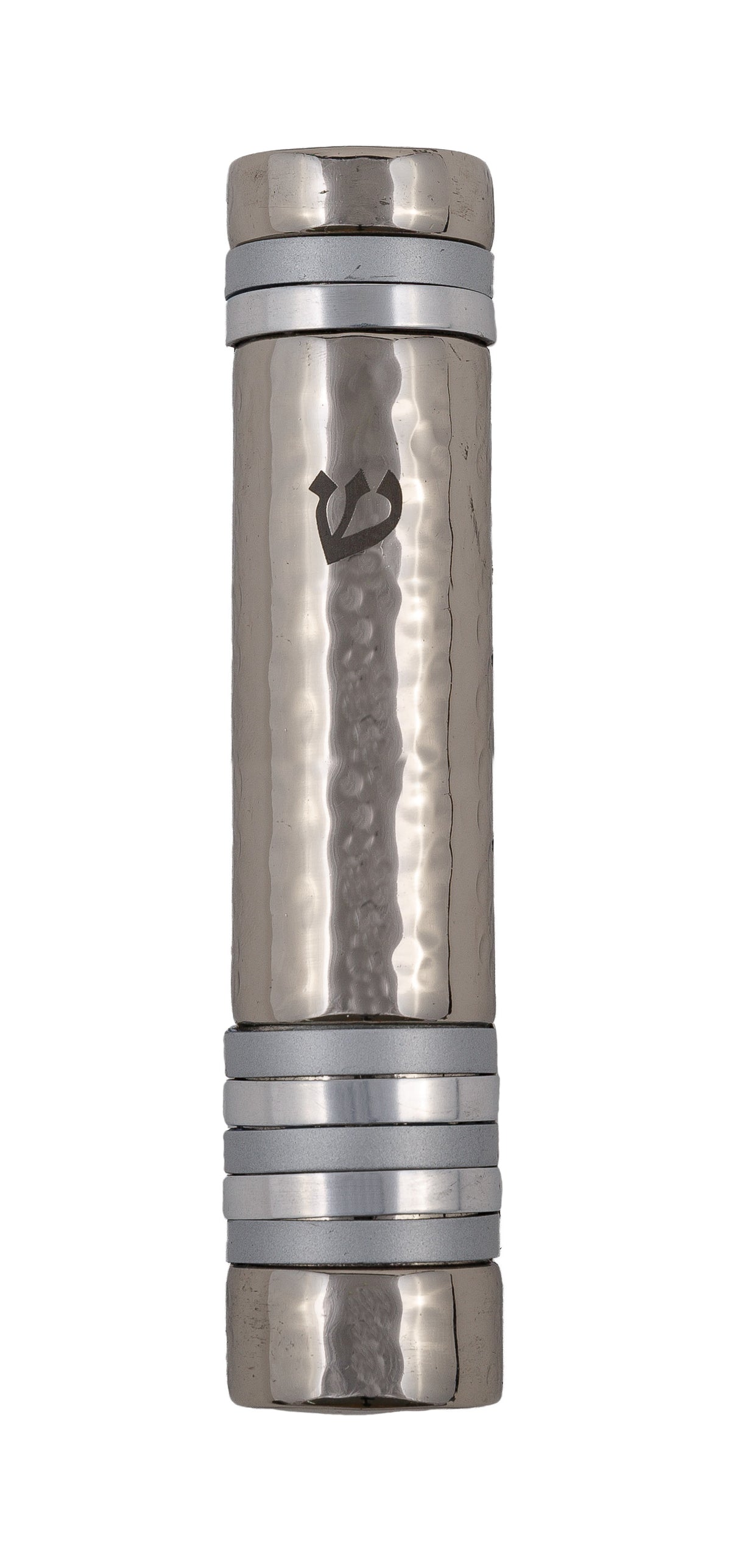 מזוזה טבעות 12 ס״מ כסוף
