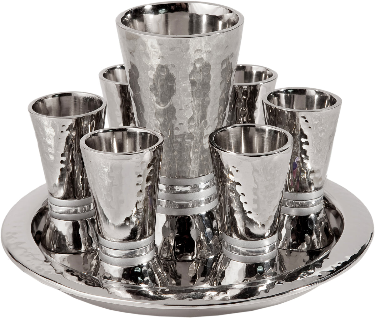 Kiddush Set - Rings - Silver