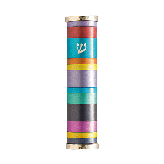 מזוזה - פסים 10 ס״מ - צבעוני