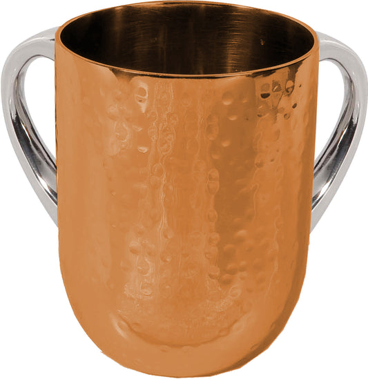 Netilat Yadayim Cup - Hammer Work - Gold