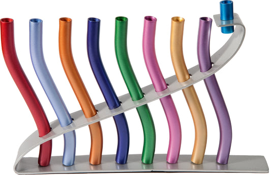 Hanukkah Menorah - Sticks - Multicolor
