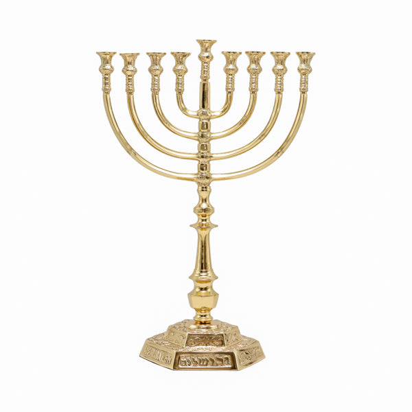 חנוכיה נחושת 32×47 ס״מ
