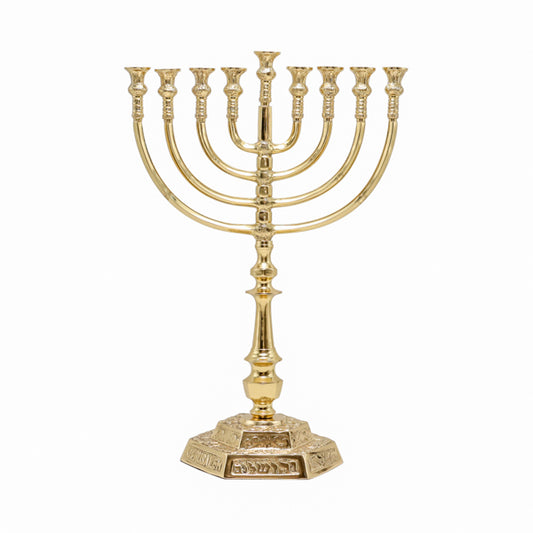 חנוכיה נחושת 32×47 ס״מ