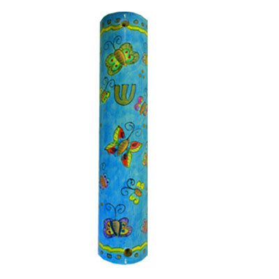 מזוזת עץ קטנה - פרפרים